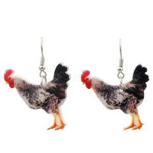 Rooster Earrings
